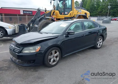 2013 Volkswagen Passat 2.5L Se from USA, damaged, VIN 1VWBH7A38DC088638